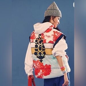 Free People Movement In A Bubble Printed Puffer Vest NWT